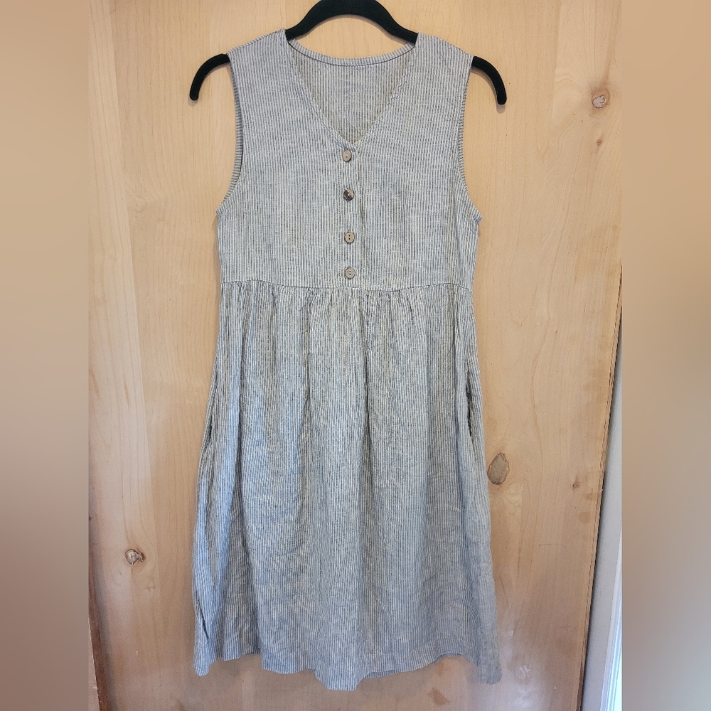 🛑🛑SOLD🛑🛑Linen by MN Sonoma dress, small